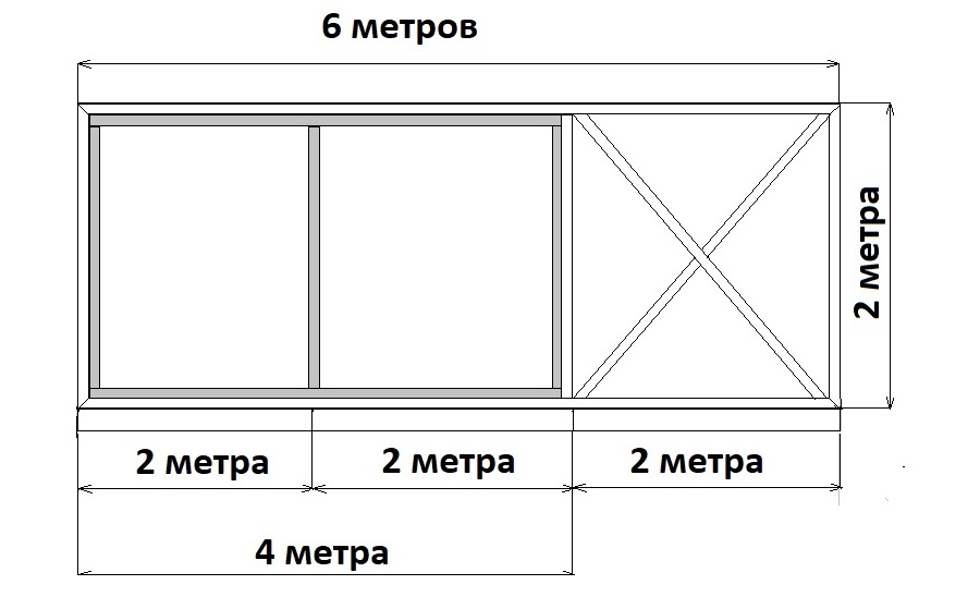 Откатные ворота схема чертежи